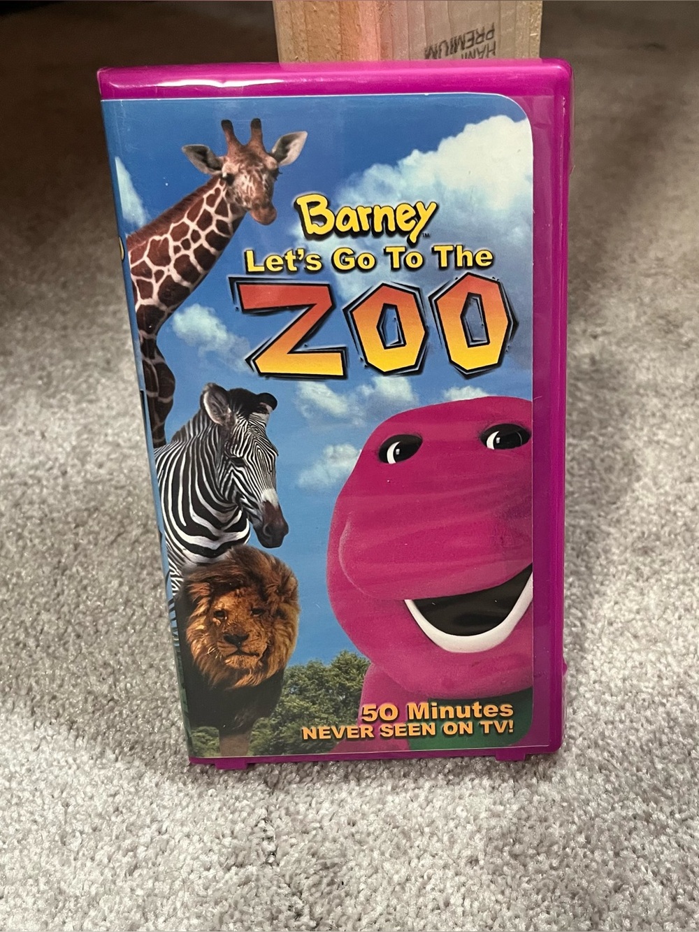 Barney - Lets Go to the Zoo (VHS, 2001) Tested And Working